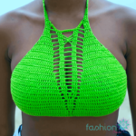 cropped croche amazona verde1